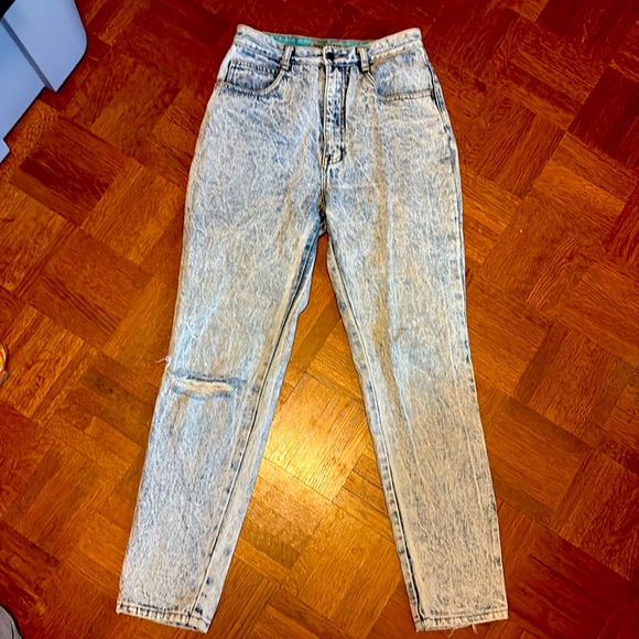 Jordache Denim - Vintage Jordache Acid Wash Jeans
